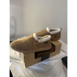 Men's Pendleton Creek Bank M Toasted Coconut Sherpa Lined Slippers-Size 8M‎